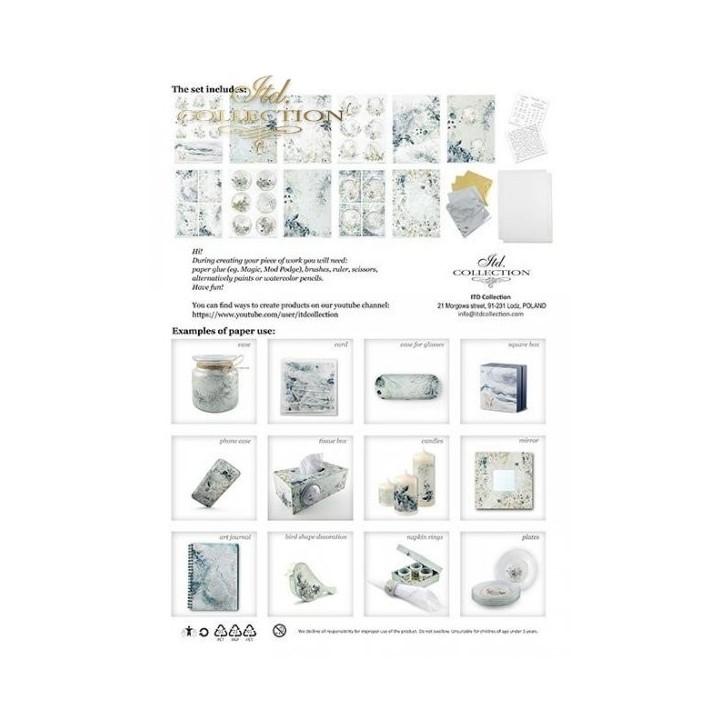 Creatieve set RS018 De wereld van ijsporselein