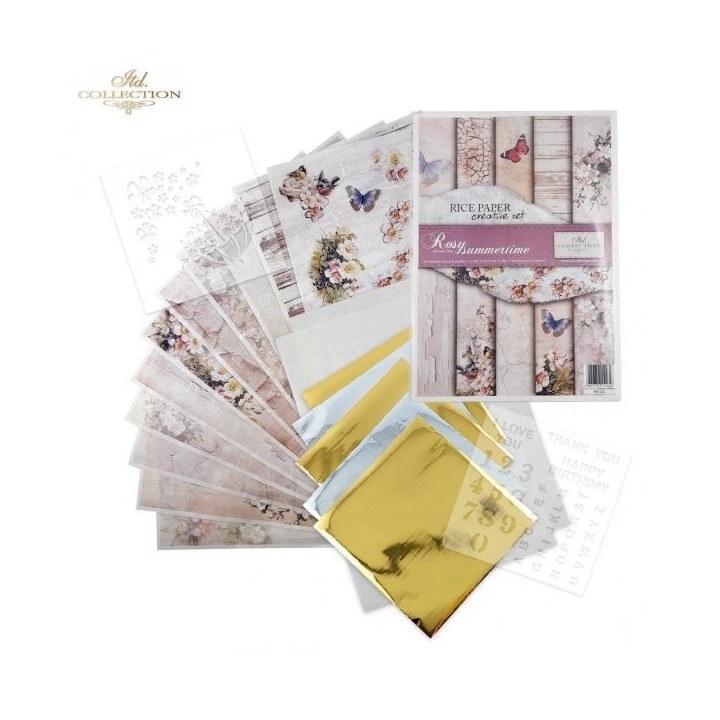 Creatieve set RS022 Roze zomertijd