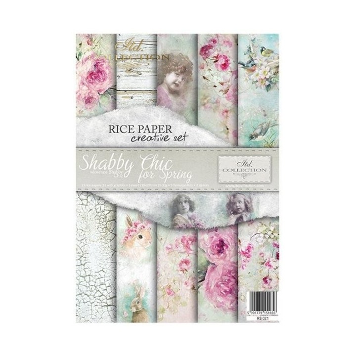 Creatieve set RS021 Shabby Chic voor de lente
