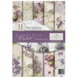 Creatieve set RP035 Bloemenpaal - Violet