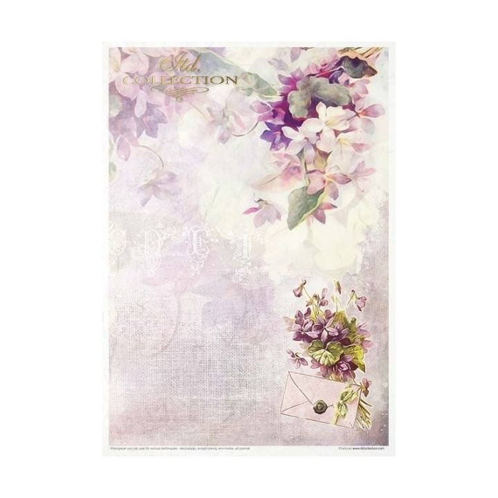 Creatieve set RP035 Bloemenpaal - Violet