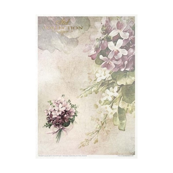 Creatieve set RP035 Bloemenpaal - Violet