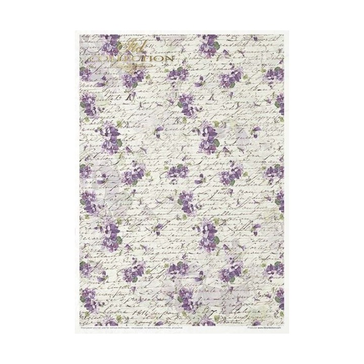 Creatieve set RP035 Bloemenpaal - Violet