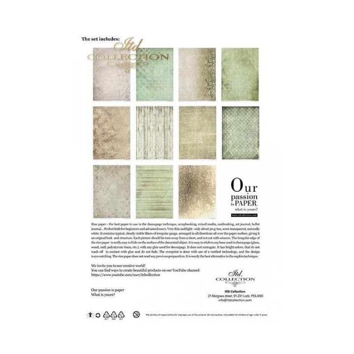 Creatieve set RP010 Vier elementen ''Aarde''