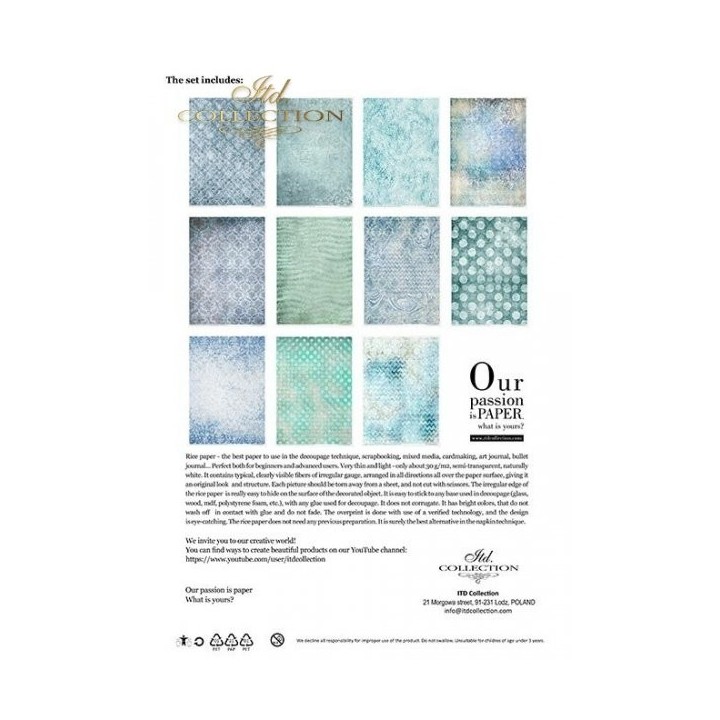 Creatieve set RP012 Vier elementen ''Water''