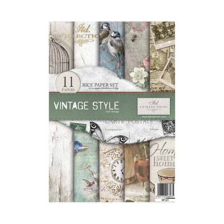 Creatieve set RP021 Vintage stijl