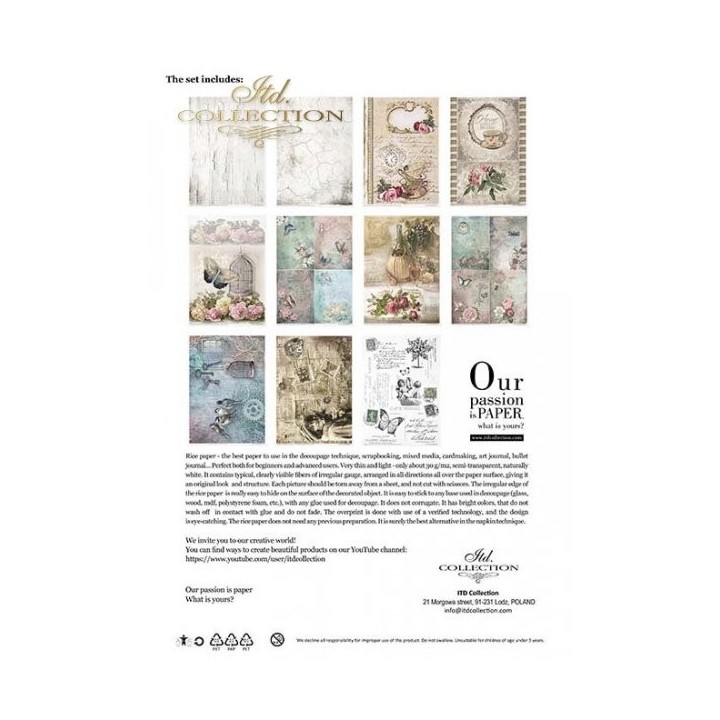 Creatieve set RP021 Vintage stijl