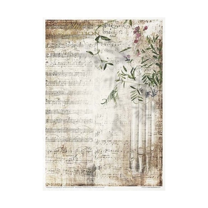 Creatieve set RP032 Oud dagboek - Vluchtige momenten