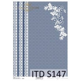 Decoupagepapier Soft ITD S0147