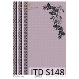 Decoupagepapier Soft ITD S0148