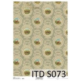 Decoupagepapier Soft ITD S0073