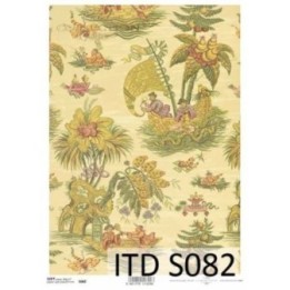 Decoupagepapier Soft ITD S0082