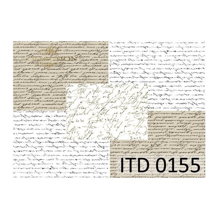 Decoupagepapier ITD D0155M