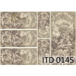Decoupagepapier ITD D0145M