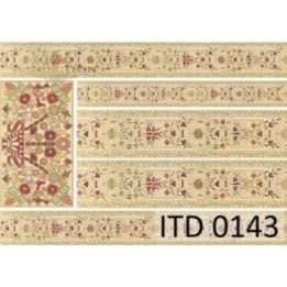 Decoupagepapier ITD D0143M