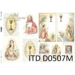 Decoupagepapier ITD D0507M