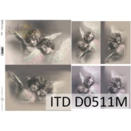 Decoupagepapier ITD D0511M