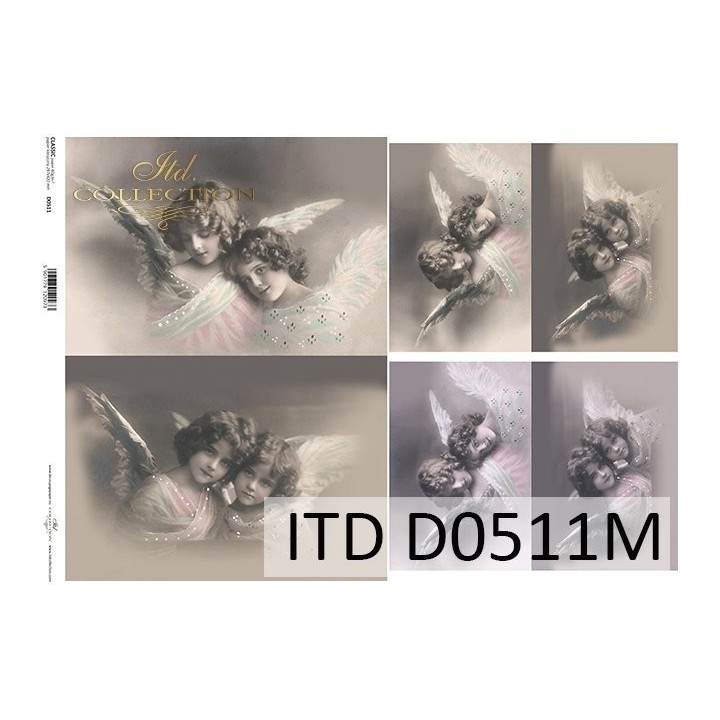 Decoupagepapier ITD D0511M