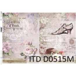 Decoupagepapier ITD D0515M