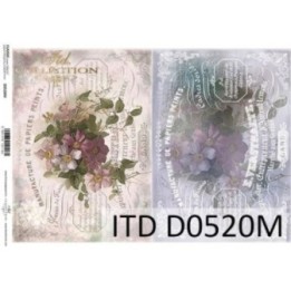 Decoupagepapier ITD D0520M