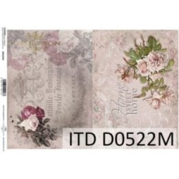 Decoupagepapier ITD D0522M