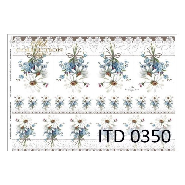 Decoupagepapier ITD D0350M