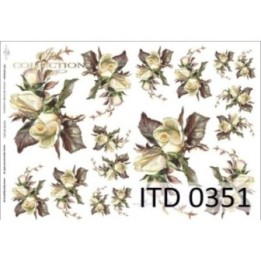 Decoupagepapier ITD D0351M