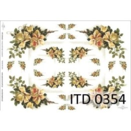 Decoupagepapier ITD D0354M