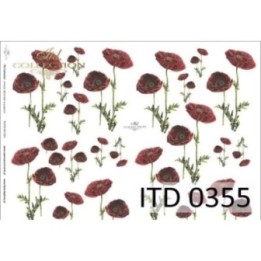 Decoupagepapier ITD D0355M