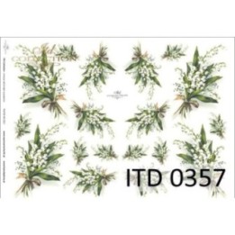 Decoupagepapier ITD D0357M