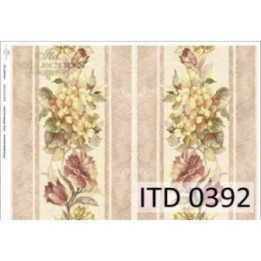 Decoupagepapier ITD D0392M