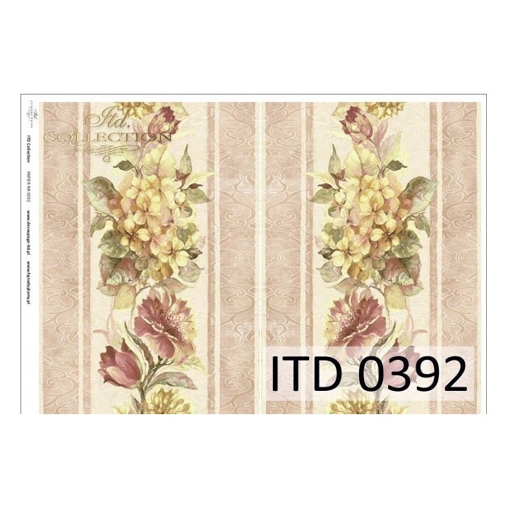 Decoupagepapier ITD D0392M