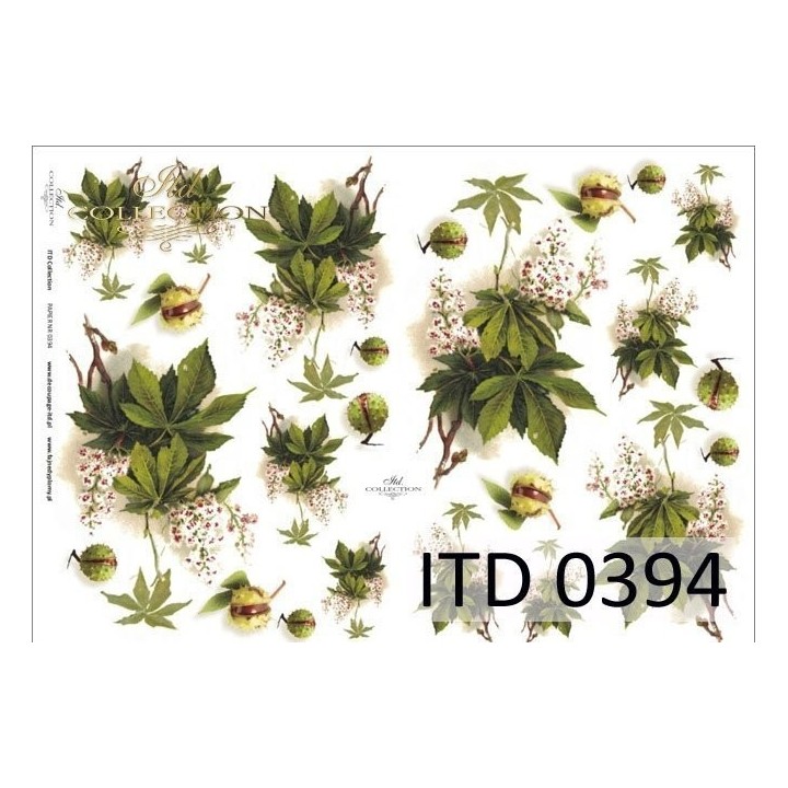 Decoupagepapier ITD D0394M