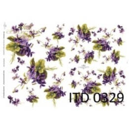 Decoupagepapier ITD D0329M