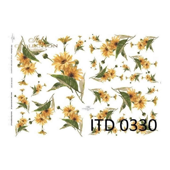 Decoupagepapier ITD D0330M