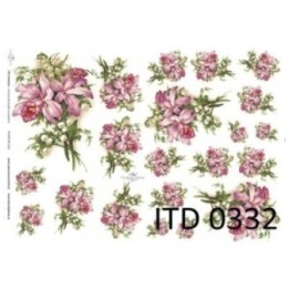 Decoupagepapier ITD D0332M