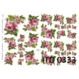 Decoupagepapier ITD D0333M