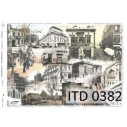 Decoupagepapier ITD D0382M