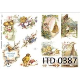 Decoupagepapier ITD D0387M