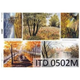 Decoupagepapier ITD D0502M