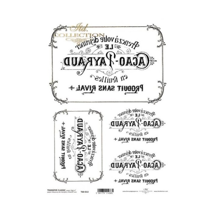 Transferpapier ITD T6013