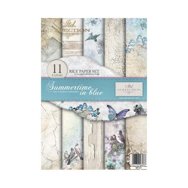 Creatieve set RP017 Zomer in blauw