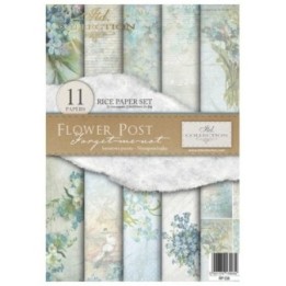 Creatieve set RP036 Bloemenpost - Vergeet-me-niet