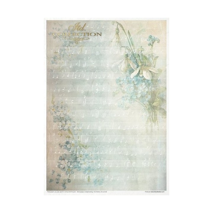 Creatieve set RP036 Bloemenpost - Vergeet-me-niet