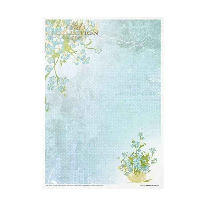 Creatieve set RP036 Bloemenpost - Vergeet-me-niet