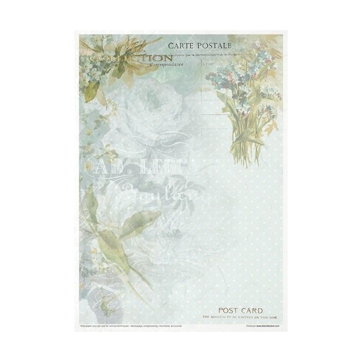 Creatieve set RP036 Bloemenpost - Vergeet-me-niet