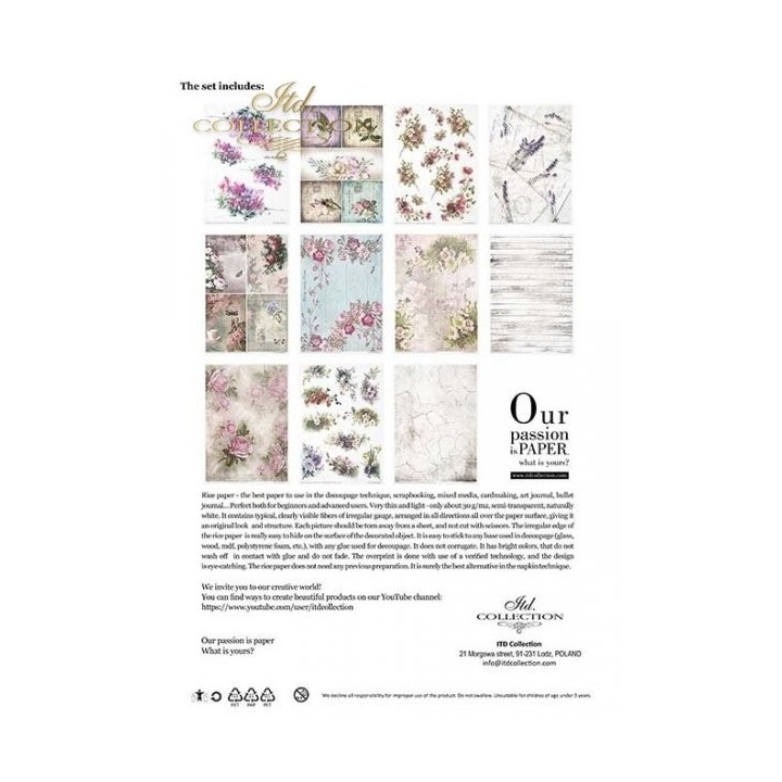 Creatieve set RP018 Mooie bloemen