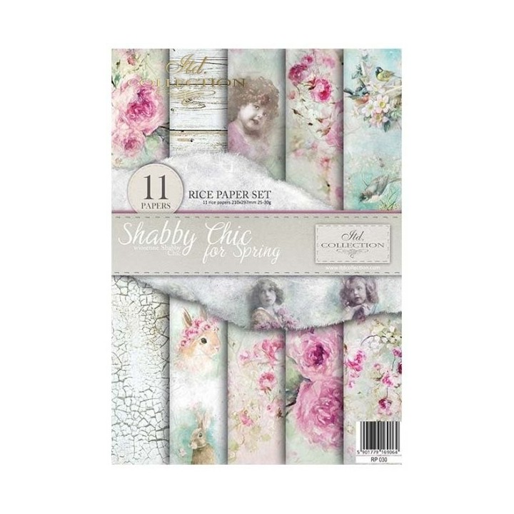 Creatieve set RP030 Shabby Chic voor de lente