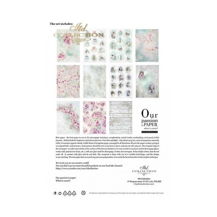 Creatieve set RP030 Shabby Chic voor de lente
