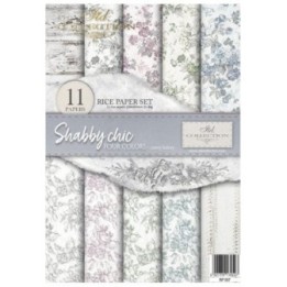 Creatieve set RP037 Shabby Chic - vier kleuren